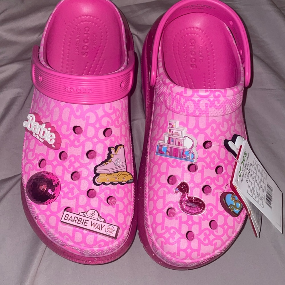 NWT Barbie Mega Crush Clogs